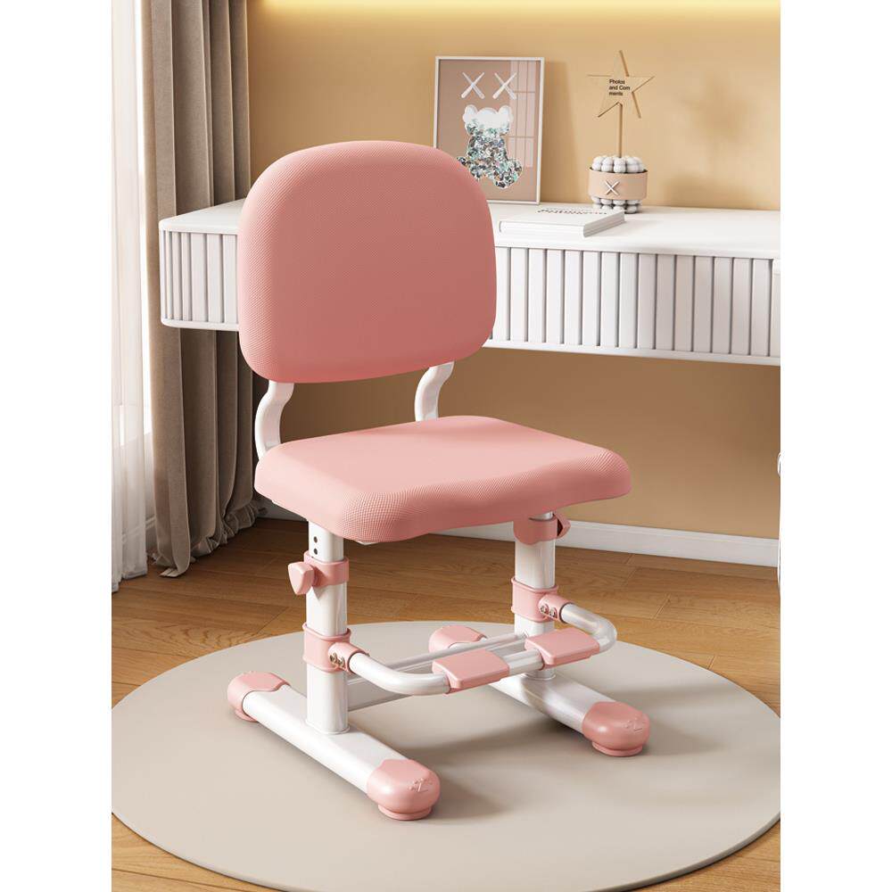 儿童学习椅可升降调节矫正坐姿靠背凳子小学生书桌椅子家用写字椅