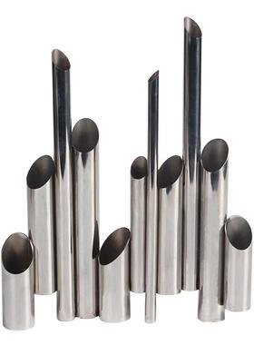 现代简约交织金属圆管花器摆件花瓶样板间客厅玄关民宿设计师软装