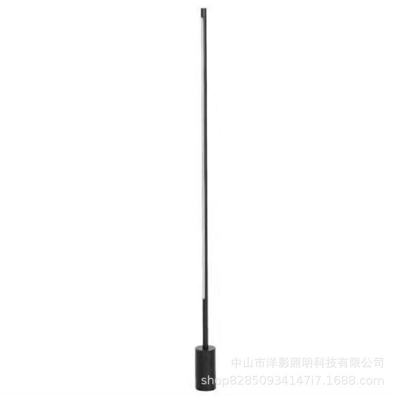 网红款北欧极简线条落地灯现代卧室客厅书房氛围灯LED护眼落地灯
