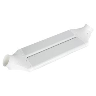 新风过梁器管道ABS扁管免打孔通风管道横梁交叉连接器管道变径头