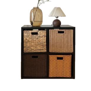 钢制家居格子柜电视书柜自由组合柜铁艺柜儿童书架钢制书柜落地柜