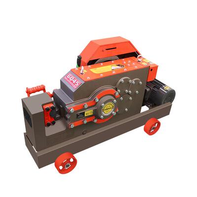 废旧螺纹钢筋剪断机扁铁角铁断料机40型圆钢截断机方钢钢筋切断机