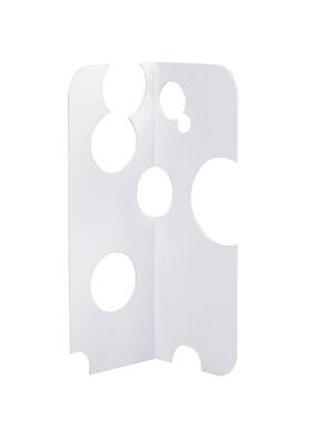 现代极简白色金属几何立体镂空摆件样板房桌面玄关装饰几何体