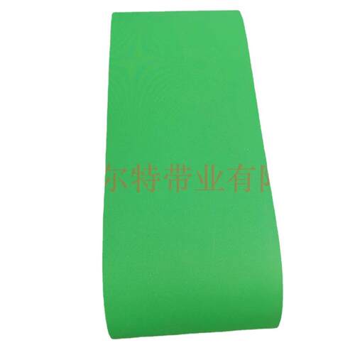 厂家PVC草纹带1-5mm厚环型输送带防滑花纹带爬坡传动带现货
