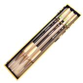 湖笔上海毛笔清心大中小狼毫毛笔套装 行书狼毫书画毛笔