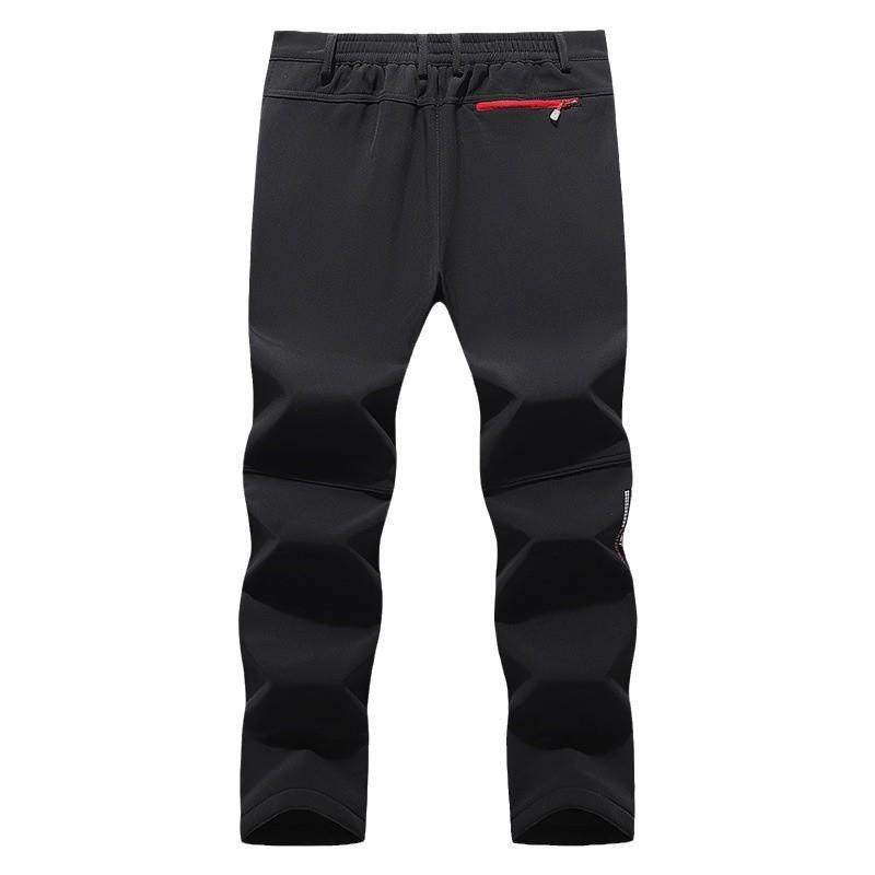 厂家户外修身男女软壳情侣款冲锋裤滑雪秋冬防寒保暖加绒