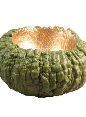 现代简约创意摆件客厅电视柜家居装饰品摆设书房样板房南瓜雕塑