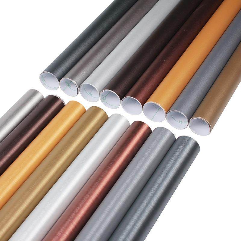 自粘墙纸金属拉丝质感贴纸PVC加厚自贴装饰贴膜电器家具翻新,家装主材,其它材质类墙纸,淘宝优惠券,粉丝福利购,淘宝优惠卷