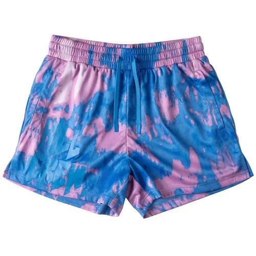 Breathable quick drying lace up basketball pants系带篮球裤男