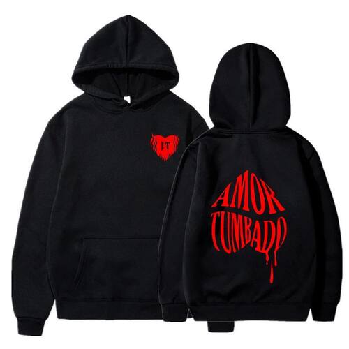 printed long sleeved hoodie sweatshirt字母印花长袖连帽衫卫衣