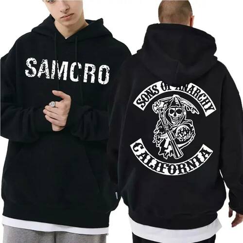 Couple print pullover hoodie sweatshirt 情侣印花套头连帽卫衣