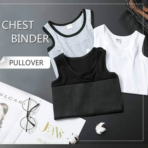 Chest tied underwear plus size vest women 束胸内衣大码背心女