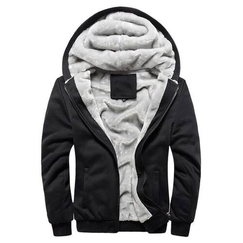 Thick cardigan warm long sleeved sweatshirt 开衫保暖长袖卫衣
