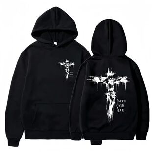 休闲宽松连帽卫衣Casual fashionable loose hooded sweatshirt