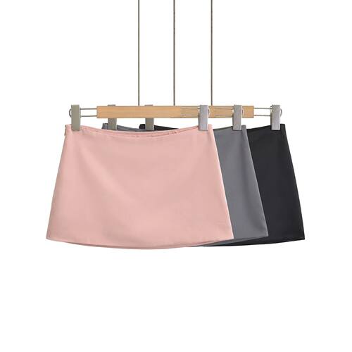 Low waisted hip skirt solid color skirt 低腰包臀裙纯色半身裙