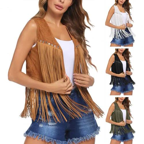 Solid color slim fit vest jacket for women纯色修身马甲外套女