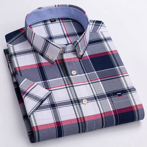 3D digital printed retro striped shirt3D数码印花复古条纹衬衫