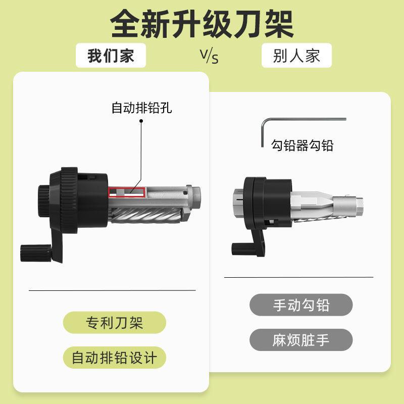 素描美术生专用铅笔削笔器速写卷笔刀手摇铅笔刀转笔刀炭笔