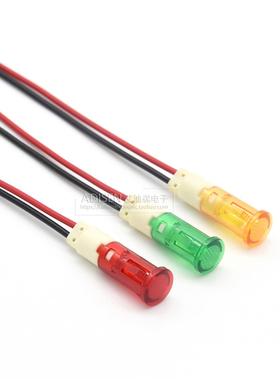 ADP-11AC 5V12V24V110V220V 安装孔10mm耐高温烤箱冰柜指示信号灯