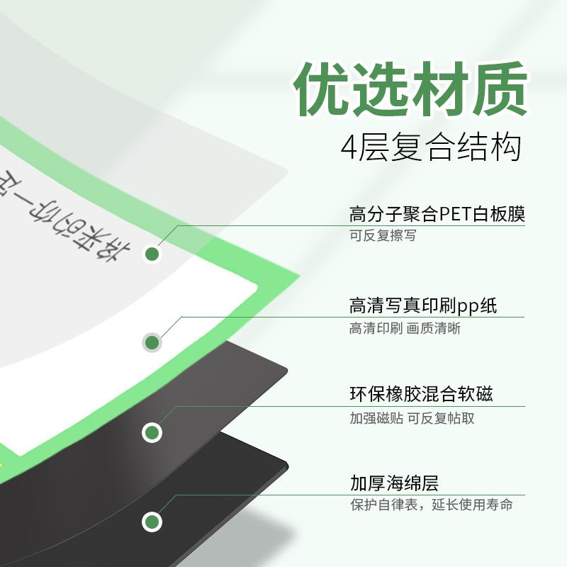 磁博士 宝宝自律表辣妈计划表亲子套装家用儿童好习惯养成奖励贴