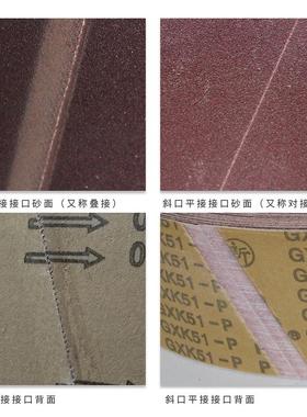 GXK51-P砂带520*20环形砂带 金属砂带去毛刺 气动砂带机砂带