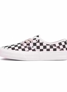 Vans范斯女鞋Authentic VR3 SF棋盘格帆布鞋休闲板鞋VN0A4BX5BPS