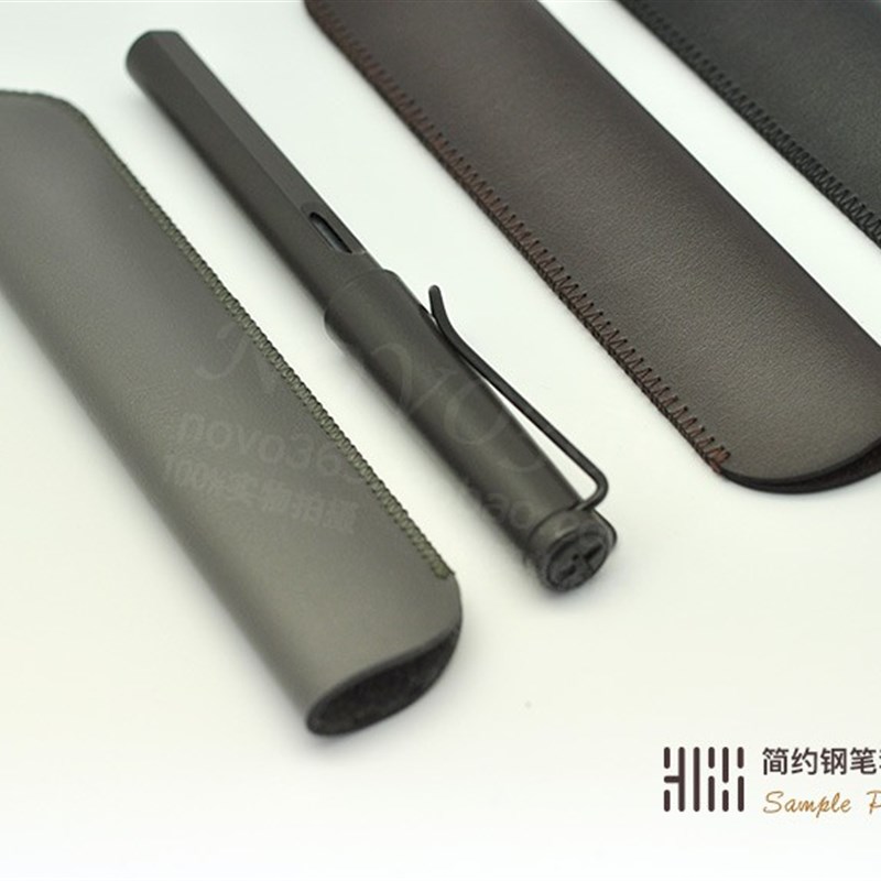 极简风格Lamy 大班凌美超纤革笔套钢笔保护套笔袋皮套签字笔插袋