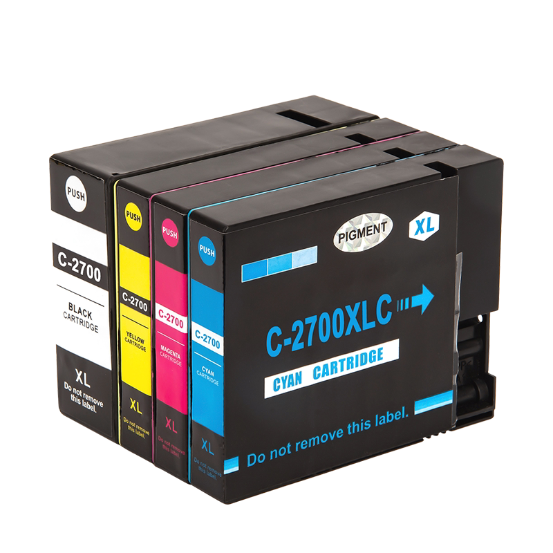 PGI2700XL适用CANON佳能IB4070墨盒MB5070 MB5370 MB5170 MB5470 IB4170打印机墨水盒黑彩色颜料