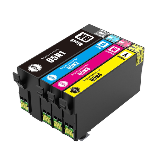 适用爱普生T05墨盒EPSON WF7848 WF4838 7318 7840 7841 wf7311打印机墨水盒T05N1 T05U1黑色彩色WF-7830