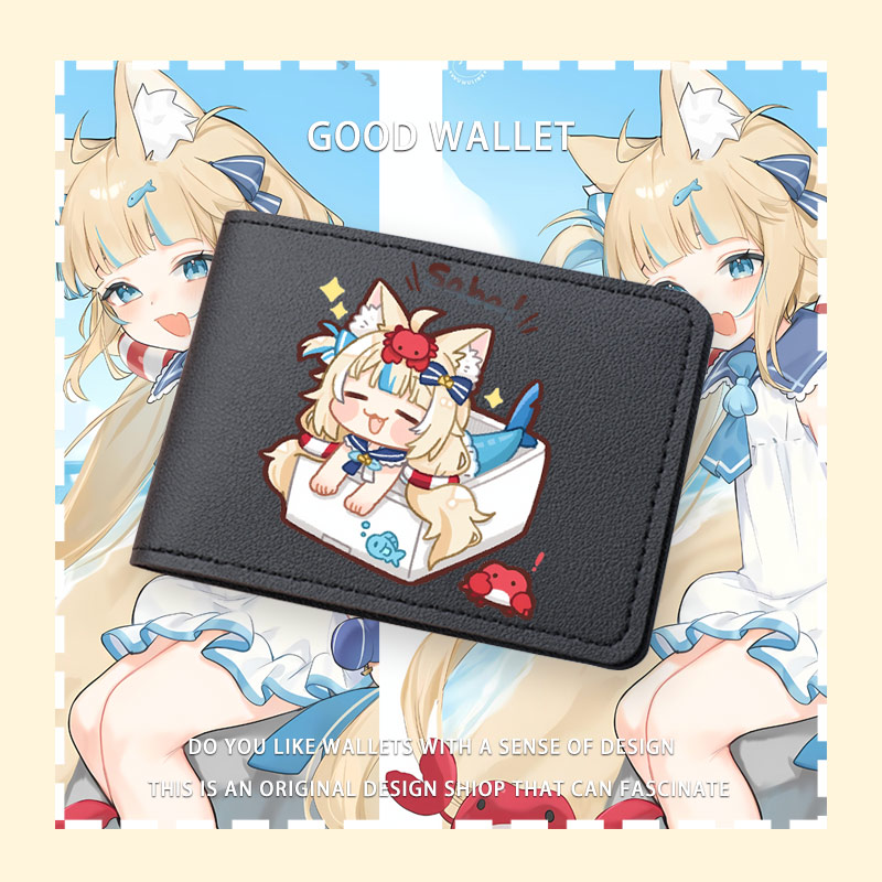 鲨鱼子Sameko Saba虚拟主播Vtuber周边保护套驾照包卡包驾驶证tt