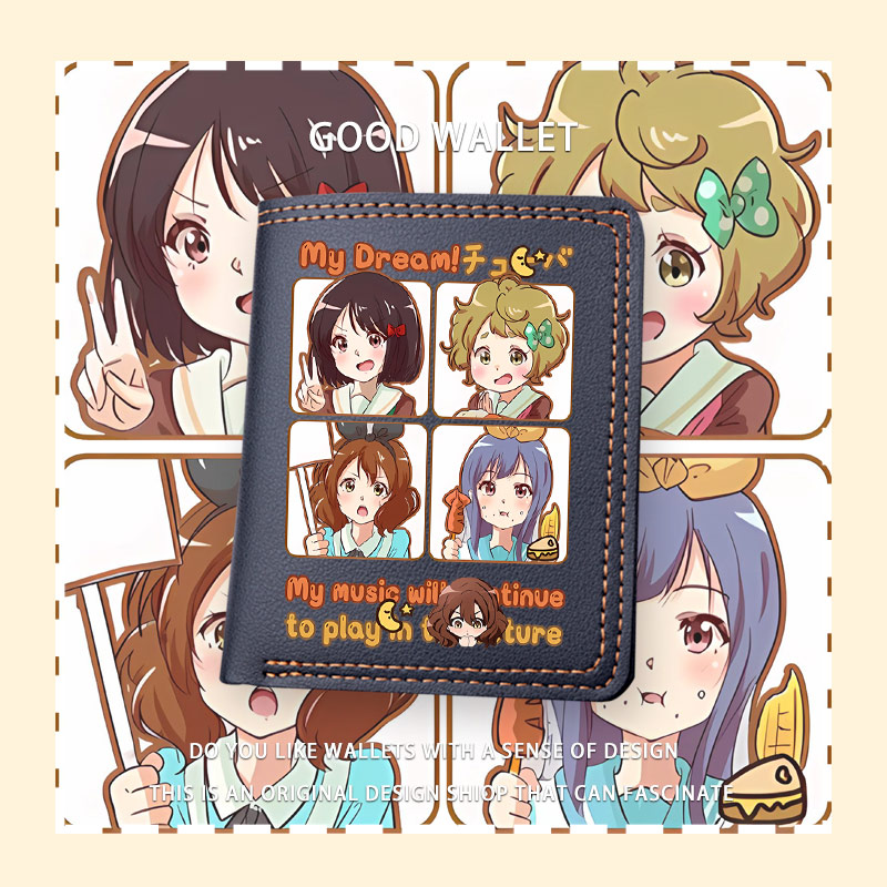 吹响吧上低音号周边京吹久美子动漫二次元学生零钱包短款钱包tt