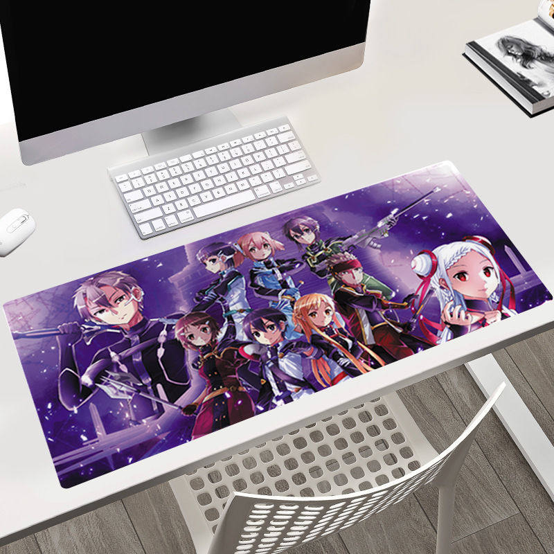 动漫周边Sword Art Online刀剑神域大号键盘垫鼠标垫
