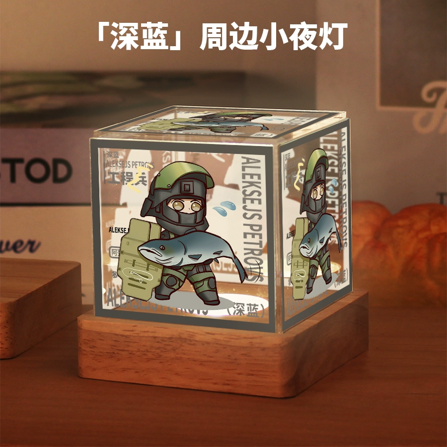 三角洲行动周边摆件礼物小夜灯