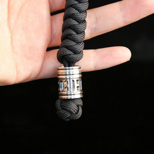 古罗马柱不锈钢刀坠成人金属解压玩具EDC户外刀坠EDC伞绳刀坠