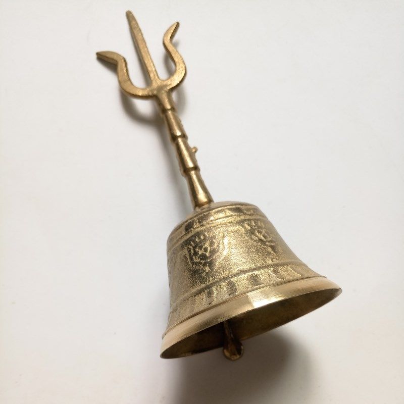 道家用品道士法器道士铃铜铃法铃三清铃三叉铃三叉铜钟Z铃铛万圣,特色手工艺,道教工艺品,淘宝优惠券,粉丝福利购,淘宝优惠卷