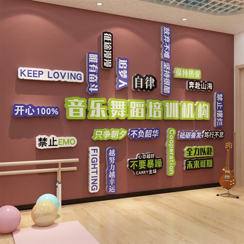 午托管班墙面装饰布置幼儿园文化中心贴培训机构教室W背景环创主