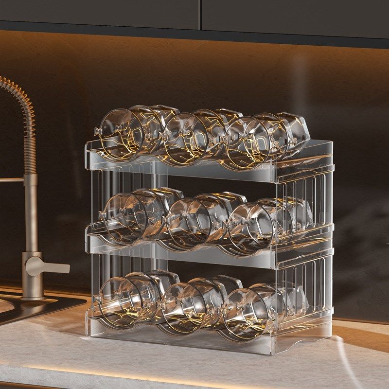 水杯收纳架家用客厅柜内饮料w酒保温杯子杯架桌面防尘大容量置物,家庭/个人清洁工具,杯架,淘宝优惠券,粉丝福利购,淘宝优惠卷