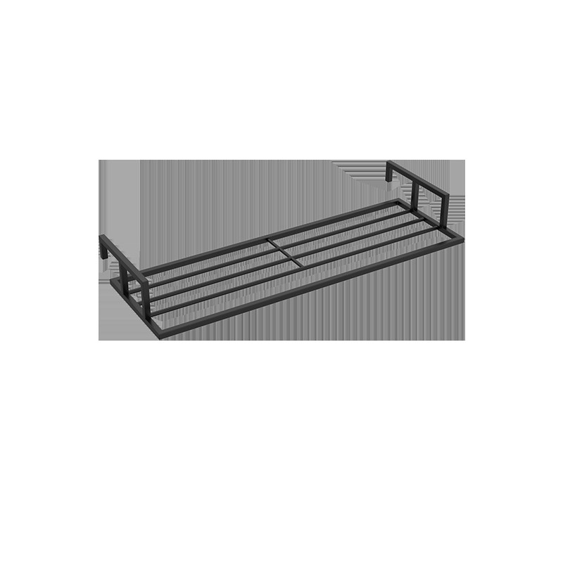 免打孔多功能晾鞋架户外阳台栏杆晾衣架防盗网护S栏晾晒棉被单神