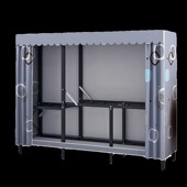 免安装 折叠简易衣k柜结实耐用加粗全钢架布衣柜家用卧室收纳挂衣