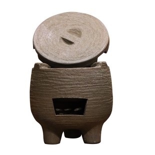 工夫茶炭炉m纯手工煮茶器陶瓷露营烧水壶养生陶壶复古茶 家用日式