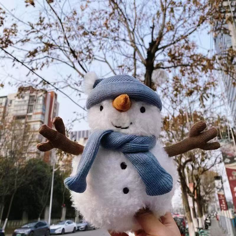 速发超萌萨米雪人柔软玩偶毛绒玩具可爱娃娃
