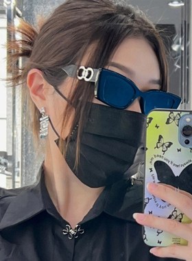 速发复镜未来男级感墨古猫眼小方形开车太拍照防晒