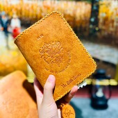 A7活页本记录本小王子三代落日黄绑带2025真皮puebloM5 奇葩A6