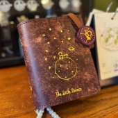 真皮活页2026礼物小王子Pueblo皮A7手账本记事本M5奇葩A6活页定制