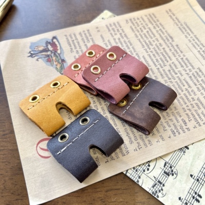 真皮活装笔插破菠萝半植鞣皮耐用可拆卸灵活实用M5A7A6通用