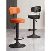 新疆 吧台椅高脚凳子现代简约酒吧椅家用升降椅子商用收银前台 包邮
