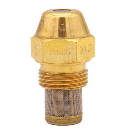 速发丹佛油喷斯嘴 Dafo烧燃机铜油咀柴油甲醇60度实心炉竈厨具喷