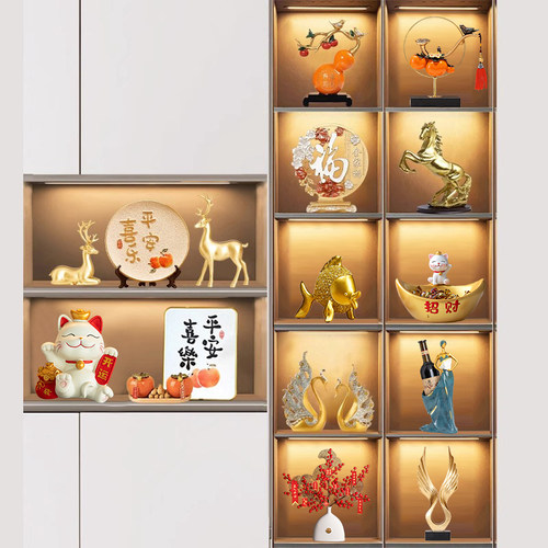 速发新家酒柜端饰品摆件轻奢房居高档电视柜高装大气客厅乔迁新居