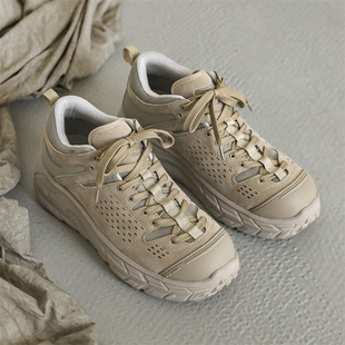 2025新款登山鞋男款户外防滑爬山徒步鞋减震防滑厚底运动休闲鞋男