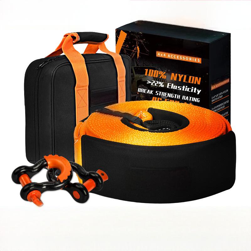 牵引弹力拖车绳加厚越野车专用